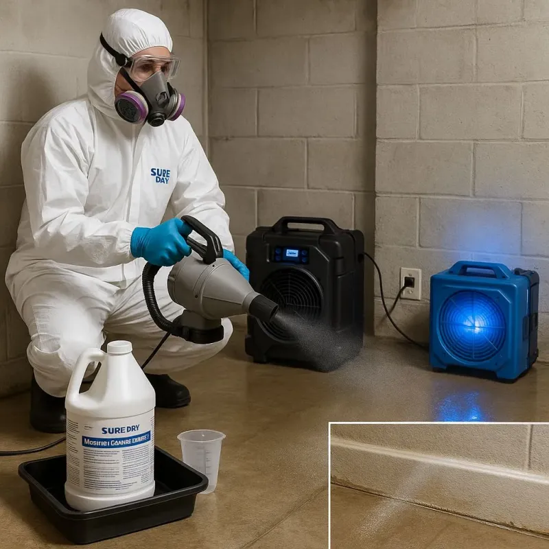 Sanitization and Odor Removal process in Tarpon Springs, FL