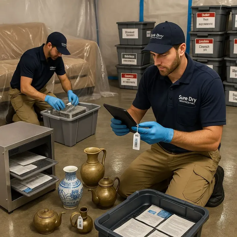 Content Protection and Restoration process in Tarpon Springs, FL